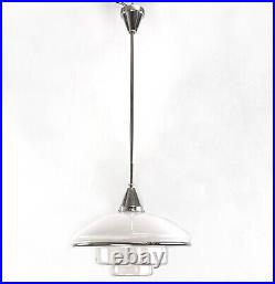 1 De 8 Art Déco Lampe Plafond Sistrah à Suspension PH4 Design Otto Müller, 1930