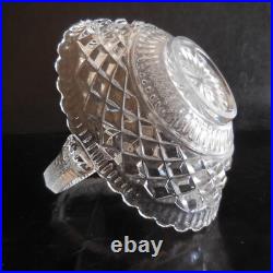 1 coupe 1 panier verre cristal art déco collection antiquité XXe France N3779 1 coupe 1 panier verre cristal art déco collection antiquité XXe France N3779