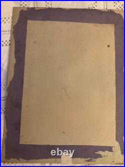 1900 Grande photo ancienne structure Art Déco rare vintage old photo altes Foto