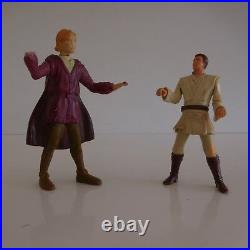 2 figurines personnages jouets vintage collection art déco design PN France