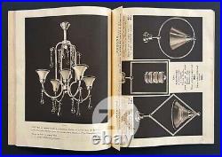 ART & LUMINAIRE HUBENS Lampe Lustre Lumière Art déco Catalogue 1934/35