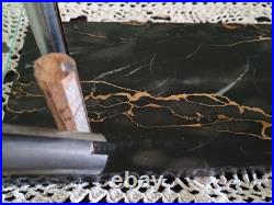 Accessoire (3) de bureau Art deco Marbre PORTO Encrier Buvard + Porte-lettres