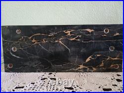Accessoire (3) de bureau Art deco Marbre PORTO Encrier Buvard + Porte-lettres