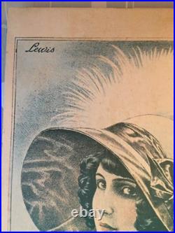 Affiche Art Déco Années Folles les chapeaux de la femme publicitaire-vintage Affiche Art Déco Années Folles les chapeaux de la femme publicitaire-vintage