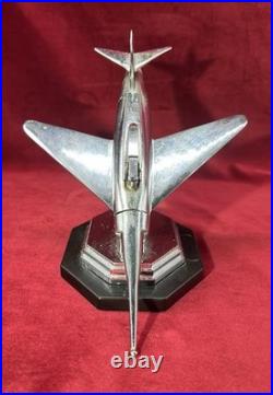 Airplane Petrol Briquet A Essence De Table Jet Avion De Chasse Aviation Art Deco
