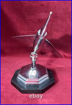 Airplane Petrol Briquet A Essence De Table Jet Avion De Chasse Aviation Art Deco