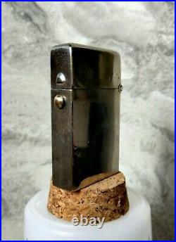 Ancien Briquet a essence automatique Art Deco Antique Vintage petrol lighter