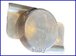 Ancien Cendrier de Christofle Luc Lanel Métal Argenté Signé De Pathé ART DECO