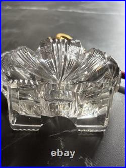 Ancien Vaporisateur De Parfum En Cristal Taillé Art Déco Marcel Franck