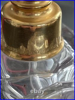 Ancien Vaporisateur De Parfum En Cristal Taillé Art Déco Marcel Franck