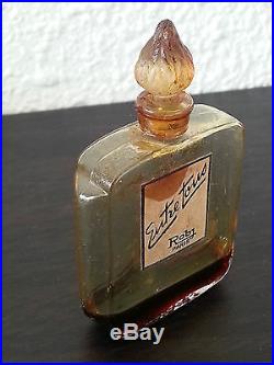 Ancien petit flacon à parfum entre tous de ROBJ, art déco, old perfume bottle