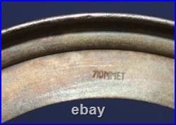 Ancien porte bol en filigrane art déco russe plaqué argent