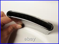 Ancienne Boîte à cigarettes automatique coulissante bakélite noire Art-Déco