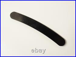 Ancienne Boîte à cigarettes automatique coulissante bakélite noire Art-Déco