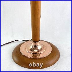 Ancienne MAZDA Lampe de Table Art Déco Classique Table Lampe
