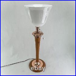 Ancienne MAZDA Lampe de Table Art Déco Classique Table Lampe