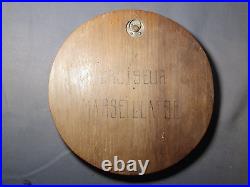 Ancienne grosse medaille plaque en bronze art deco G. GUIRAUD militaire marine