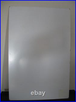 Ancienne plaque émaillée LIP Montre Horlogerie Art Déco 45 x 30 cm