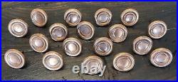 Anciens boutons / poignées de tiroir / porte en cuivre ART DÉCO 20ème siècle