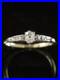Antique-Art-Deco-Diamant-10K-or-Jaune-Sur-Solitaire-Bague-de-Fiancailles-Sz-5-12-01-ee