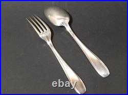Antique Art Déco Lot 18 Coutellerie Français Argenterie Sfam Maillechort Argent Antique Art Déco Lot 18 Coutellerie Français Argenterie Sfam Maillechort Argent