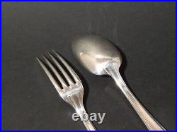 Antique Art Déco Lot 18 Coutellerie Français Argenterie Sfam Maillechort Argent