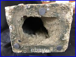 Antique Grand Céramique Art Déco Singe Figurine. Amsterdam École