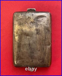 Art Déco. Beau porte photo vintage en argent, avec bélière, à découvrir