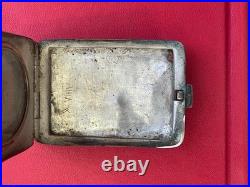 Art Déco. Beau porte photo vintage en argent, avec bélière, à découvrir