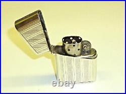 Art Déco Briquet Largeur Anglais 925 Sterling Silver Case Birmingham -england