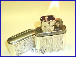 Art Déco Briquet W. Anglais 925 Sterling Silver Boîtier Birmingham -england