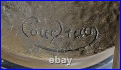 Art Déco Bronze Musicien Statue Détaillé de Collection Masterpiece Ouvre Décor