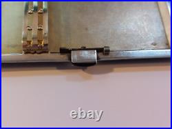 Art Deco Cigarette Case Silver Gold Lacquer Nacre Etui Argent Or Laque Burgaute