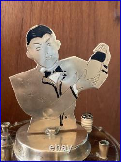 Art Déco Distributeur Cigarettes Barman Bar tender Cigarettes Dispenser Germany