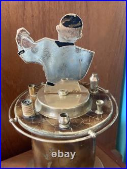 Art Déco Distributeur Cigarettes Barman Bar tender Cigarettes Dispenser Germany