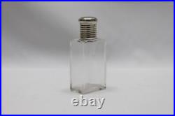 Art Déco Era de Collection Verre Transparent Flacon Parfum Exquis 1900s