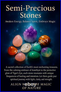 Art Déco Inspiré Marbre Obélisque Ensemble Pierre Gemme Accents 18 Hauteur