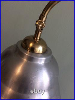 Art Deco Lampe Laiton Lampe de Adjustable Brass Floor Lamp France 1940