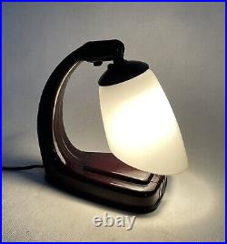 Art Déco Lampe de Table Bakélite Lampe de Chevet Travail