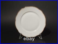 Art Deco Zeh Scherzer Bavaria Service 18 Assiettes Porcelaine Blanche Décor Or Art Deco Zeh Scherzer Bavaria Service 18 Assiettes Porcelaine Blanche Décor Or