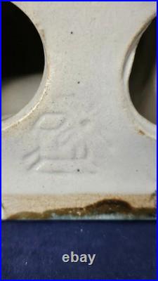 Art Déco, céramique, faïence sculpture oiseau de mer circa 1920