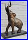 Art-Deco-de-Collection-Elephant-Avec-Coffre-Up-Bronze-Sculpture-Figurine-01-ne