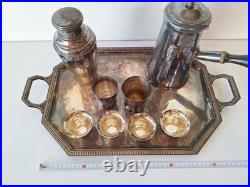 Art Déco silver-plated coffee service