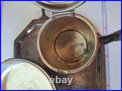 Art Déco silver-plated coffee service