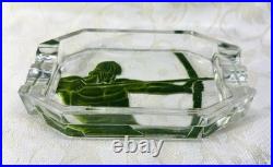 Ashtray Cendrier Art Deco Homme Athlete Archers Tireur A L'arc Greco Romain 1930