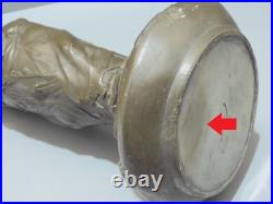 -BELLE AIGUIERE ART NOUVEAU en ETAIN PUR GARANTI Signée COLLECTION déco D