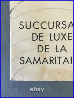 BENITO Catalogue la Samaritaine, Luxe Haute Couture couverture Art Déco