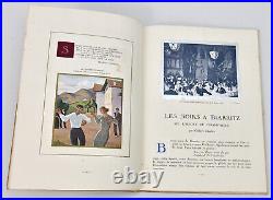 BIARRITZ 1927 Illustrations par Ramiro ARRUE PAYS BASQUE ART DÉCO