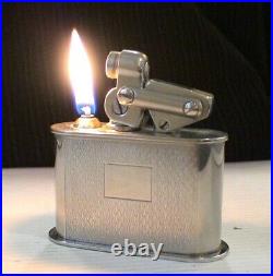 BRIQUET Ancien KW Karl Wieden Art Déco. Vintage Fuel Desk LIGHTER Feuerzeug