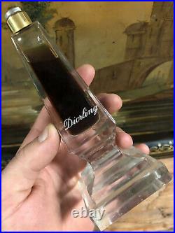 Baccarat Flacon de Parfum 1930 Art Deco Luxe